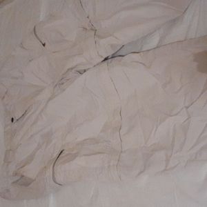 L.L. Bean Zip-Off Cargo Pants Heavier Weight Material 38 Cream